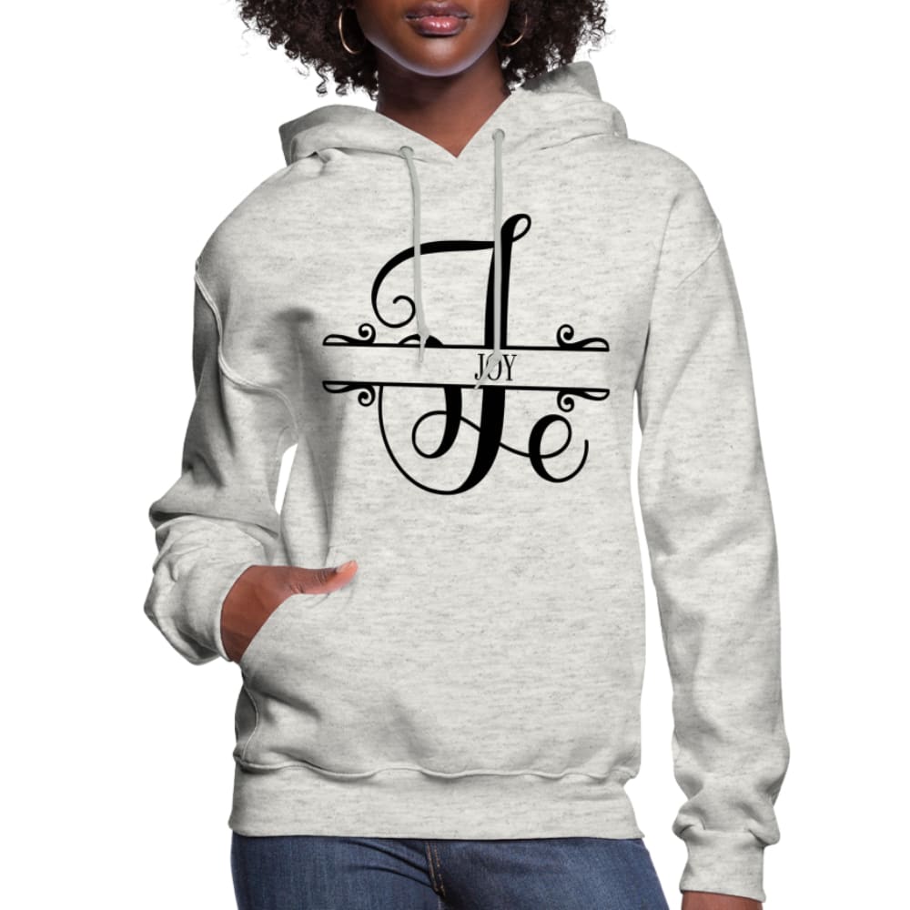 Womens Hoodie - Joy - Hooded Sweatshirt-4