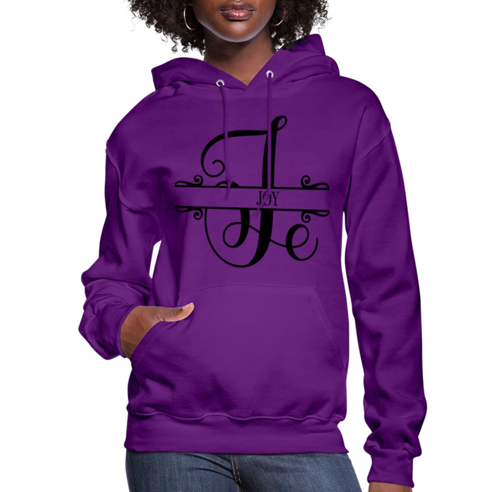Womens Hoodie - Joy - Hooded Sweatshirt-3