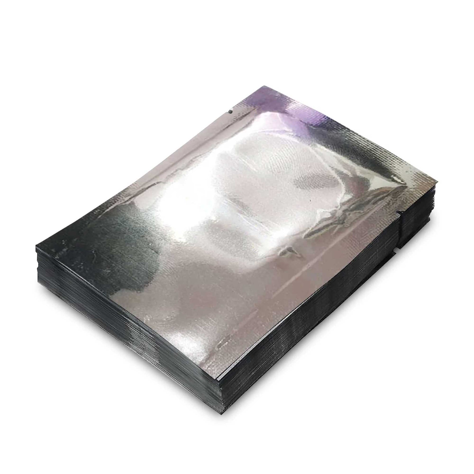 100x Mylar Vacuum Food Pouches 7x10cm - Standing Insulated Food Storage Bag-2
