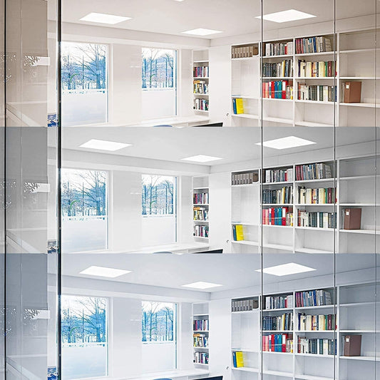 2X4 FT LED Light Flat Panel, 40/50/60W, Color Temperature Selectable 3K | 4K | 5K, Dimmable Recessed Drop Ceiling Lights, 5000/6250/7500 Lumens, Lay in Fixture for Office, 120-277V, UL DLC(6 Pack)-0