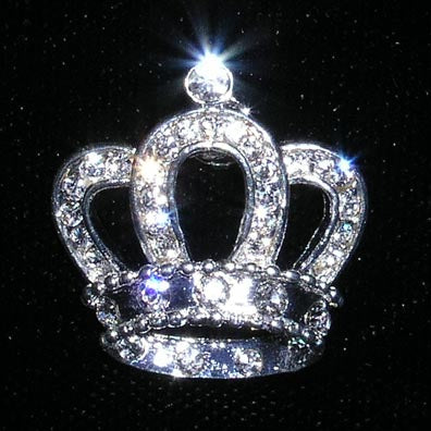 #14663 - Royal Channel Crown Pin-0