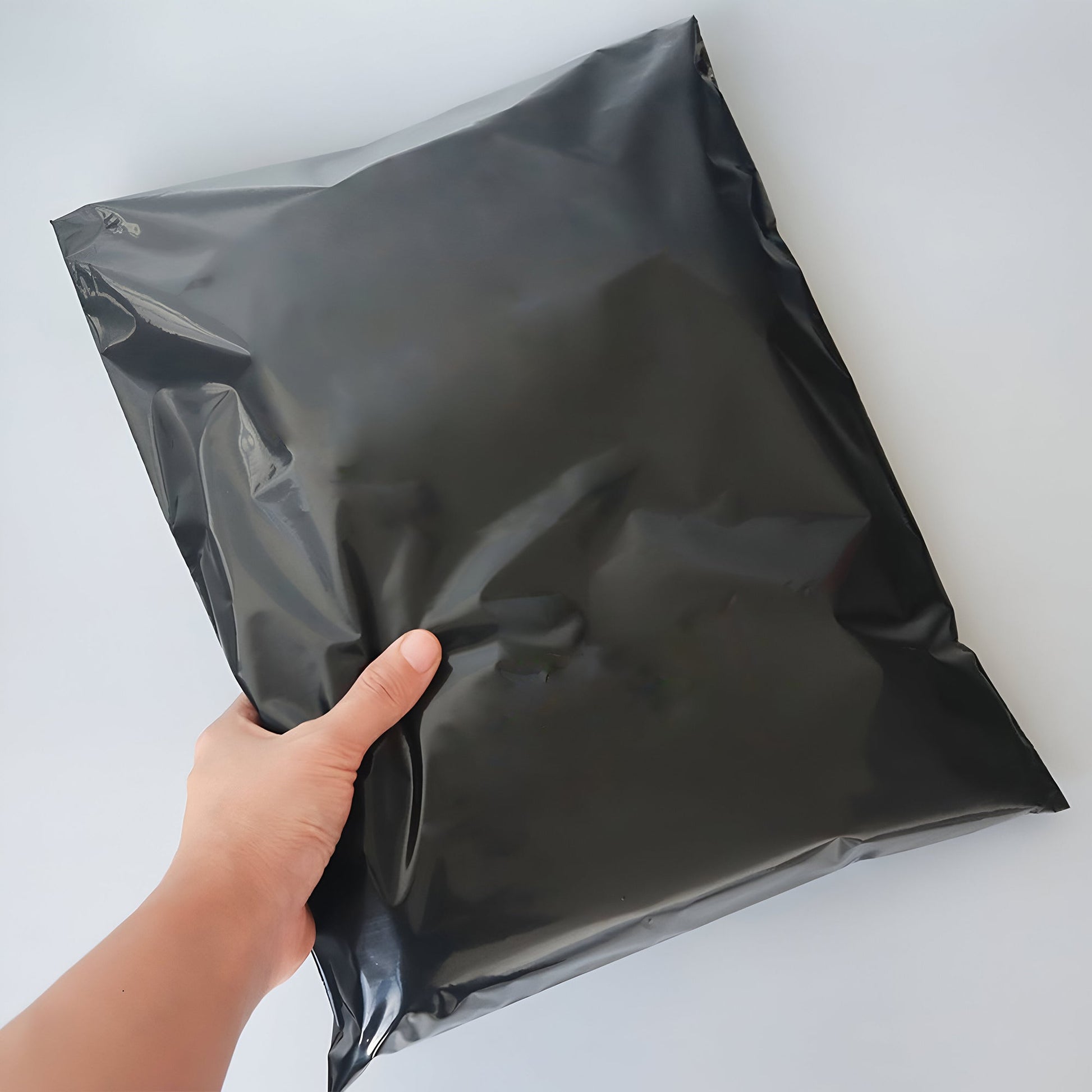 Black Poly Mailers Plastic Self-Sealing Envelope~5243-3