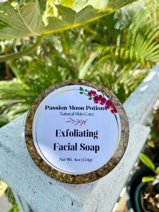 Exfoliating Facial Soap with Raw Honey & Oatmeal 🍯 Polish, Purify & Soothe—Naturally-1