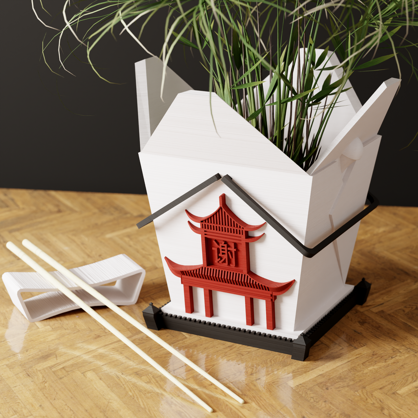 Chinese Takeout Planter-5