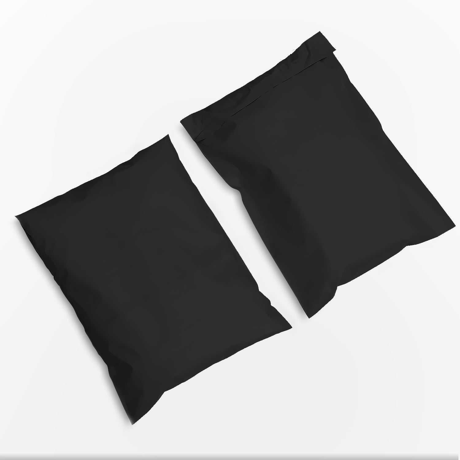 Black Poly Mailers Plastic Self-Sealing Envelope~5243-2