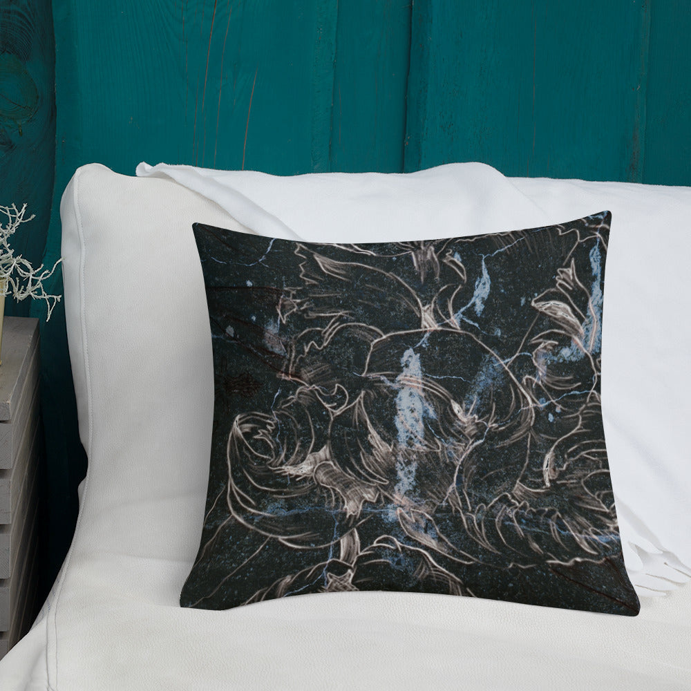 Anacotte Aesthetic Floral Premium Pillow-3