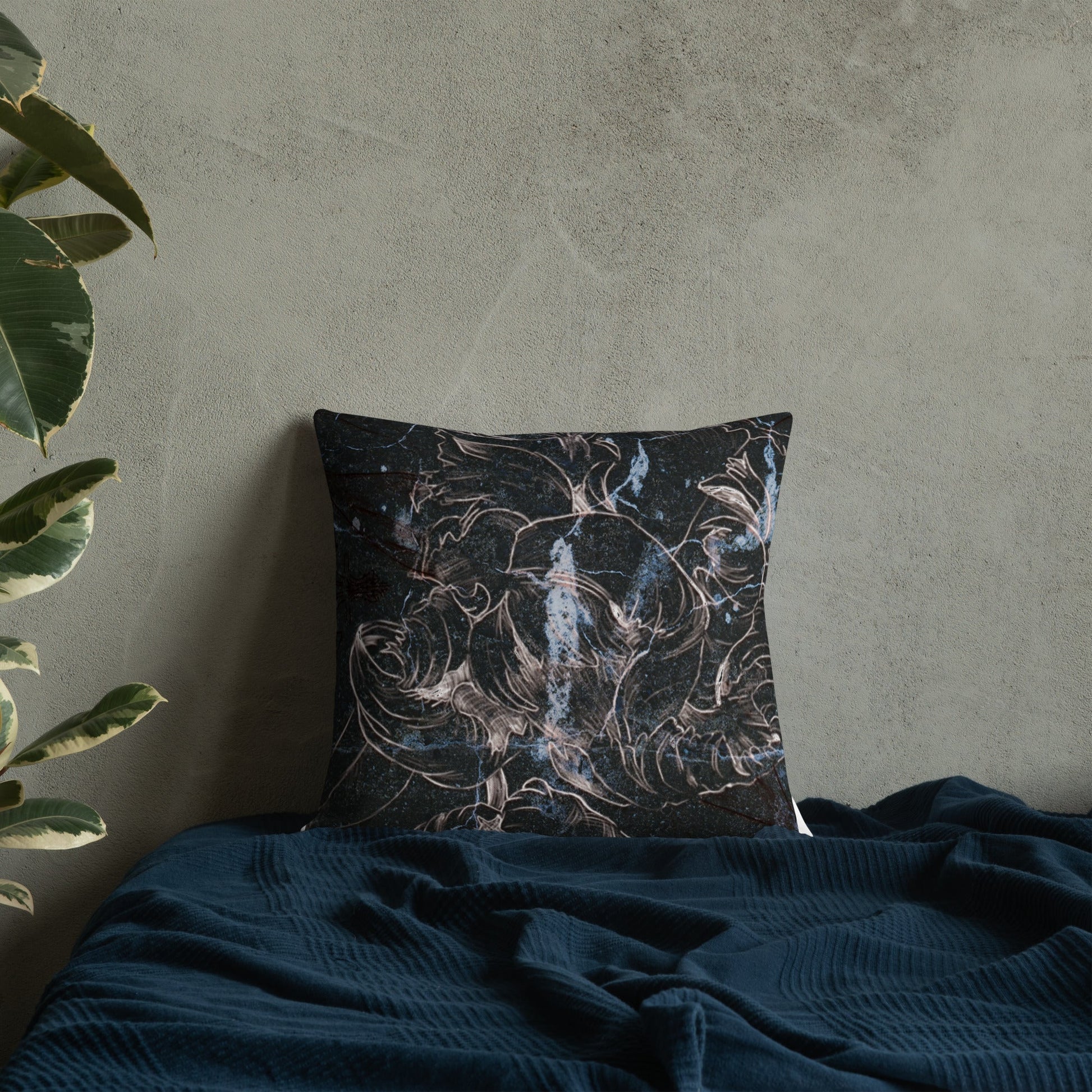 Anacotte Aesthetic Floral Premium Pillow-4