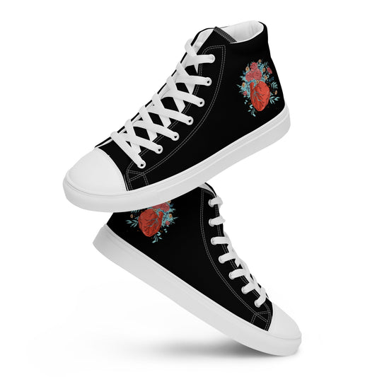 Anacotte Men’s high top canvas shoes-0
